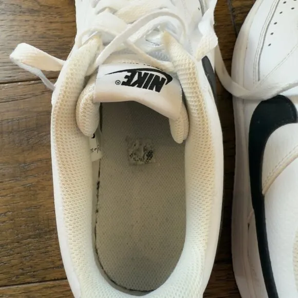 Nike Court Vision Low Next Nature White Shoes CD5463-101 White/Black Sneakers 9