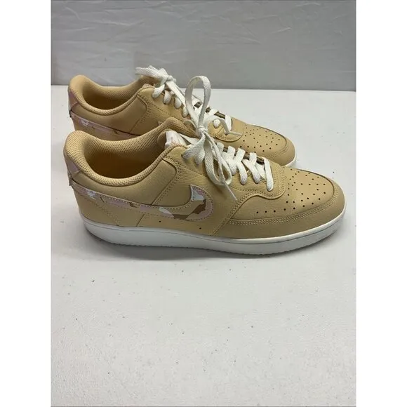 Nike Court Vision Low  Sesame camo Women's Shoes Sneakers Size 11 worn once