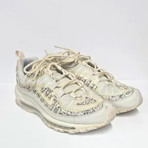 Nike Cream Sneakers with Cushioned Sole and Breathable Material