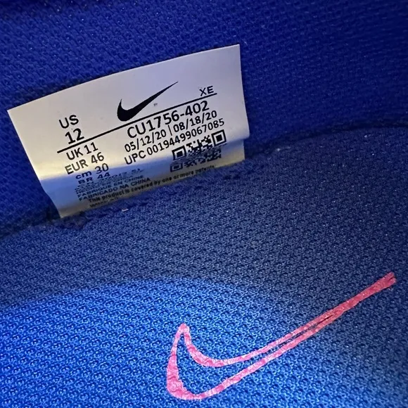 Nike Daybreak Type SE Light Blue &amp; Pink Shoes Waffle Sole, Retro Running