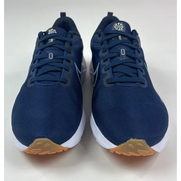 Nike Downshifter 12 Unisex Midnight Navy White Running Shoes DD9293-400