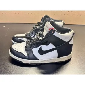 Nike Dunk High &quot;Panda&quot; Black/White Kids Sneakers Size 6.5Y