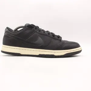 Nike Dunk Low 'Black Canvas' Men's 10.5 Black Sail Low top Sneakers DV7211-001
