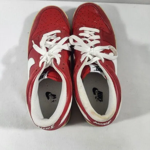 Nike Dunk SB Low 2012 Sport Gym Red White 318019-600 Men’s Size 10
