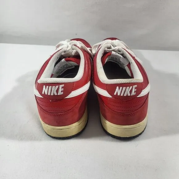 Nike Dunk SB Low 2012 Sport Gym Red White 318019-600 Men’s Size 10