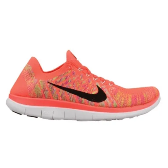 Nike Free 4.0 Flyknit Bright Crimson/Hot Lava