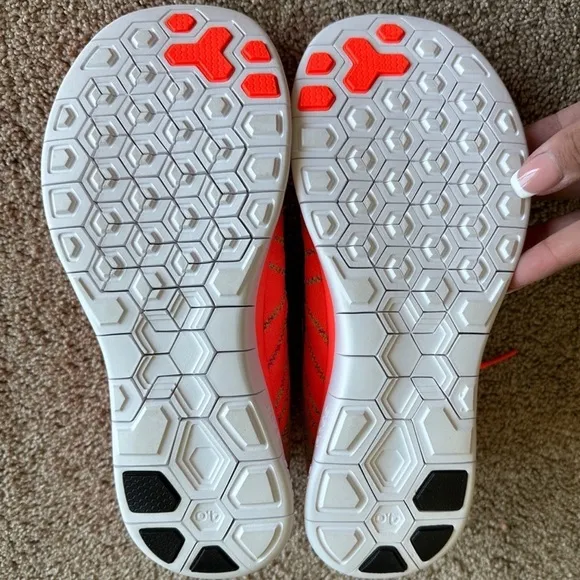 Nike Free 4.0 Flyknit Bright Crimson/Hot Lava