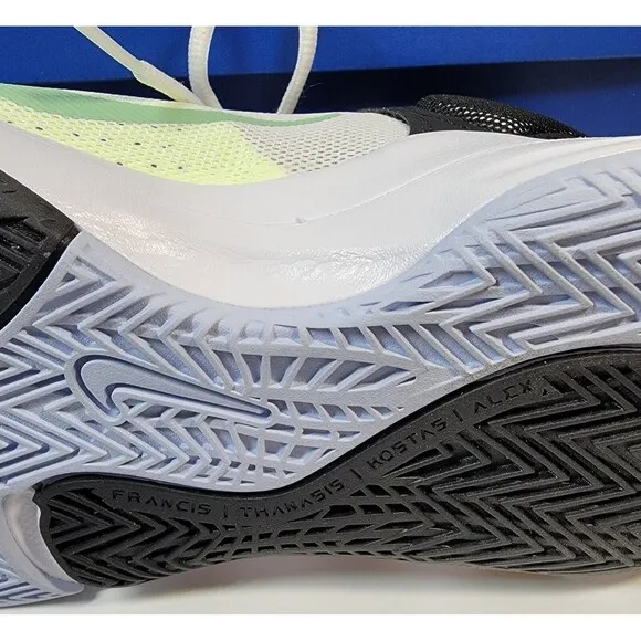 Nike Giannis Immortality 2 Basketball Shoes Men's 10 White Black DM0825-101