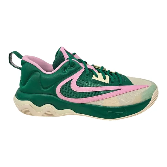 Nike Giannis Immortality 3 Malachite Green Pink DZ7533-300 Gym Men's Size 13