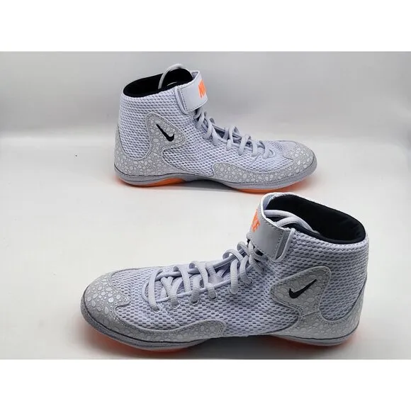 Nike Inflict SE Orange Grey Black DJ4471-900 Wrestling Shoe Men’s Size 7.5