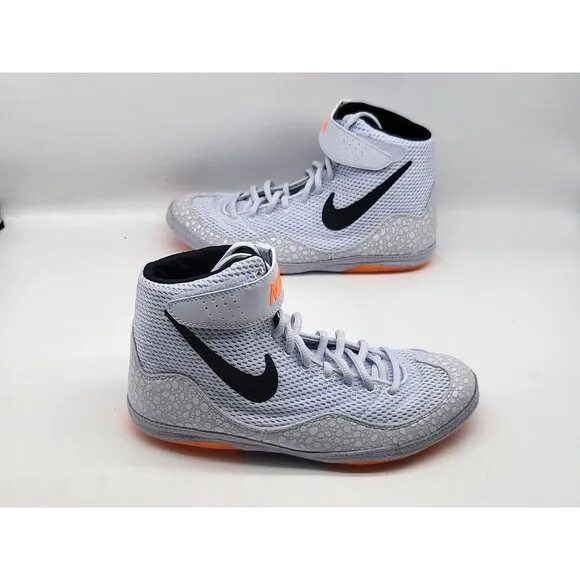 Nike Inflict SE Orange Grey Black DJ4471-900 Wrestling Shoe Men’s Size 7.5