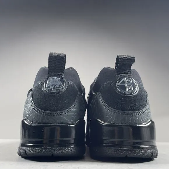 Nike Jordan Spizike Low Black Cat Men 9.5 Casual Sneakers Athletic Shoes Worn 1X