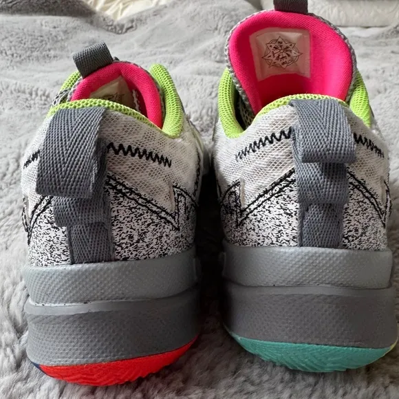 Nike Jordan Why Not Zero Boy 3Y Gray Athletic Activewear Sneakers Running Shoes