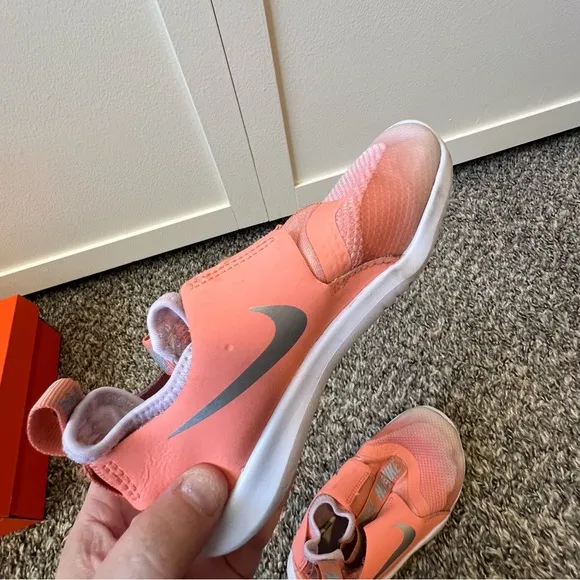 Nike Kids Flex Runner PS‎ Crimson Bliss Shoes Sneakers With Box Size 11.5