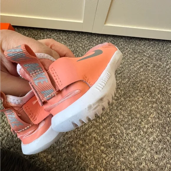 Nike Kids Flex Runner PS‎ Crimson Bliss Shoes Sneakers With Box Size 11.5