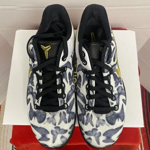 Nike Kobe 8 Protro Mambacita FN0267-102 - Size 3Y Little Kids - White/Black/Meta
