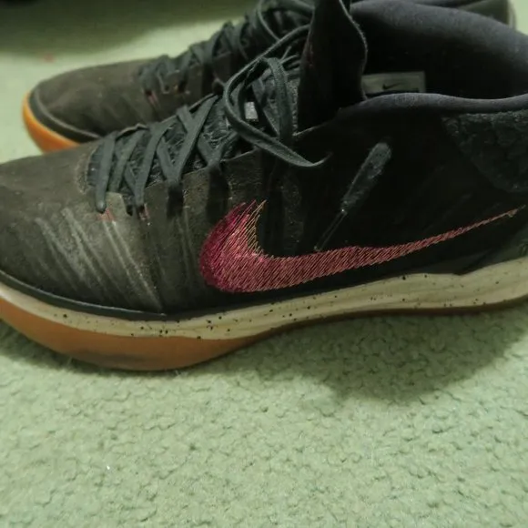 Nike Kobe A.D. Mid Black Gum 2017 Men's Basketball Shoes Size 15 922482-006