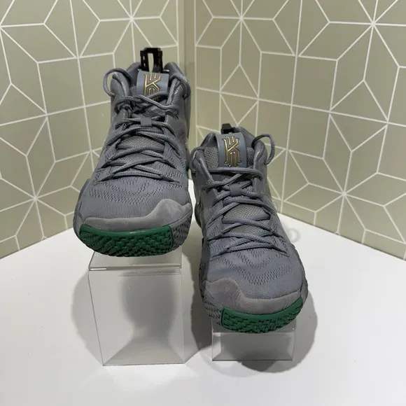 Nike Kyrie 4 City Guardians Celtics Green Gray Mens Sz 7 M Shoes