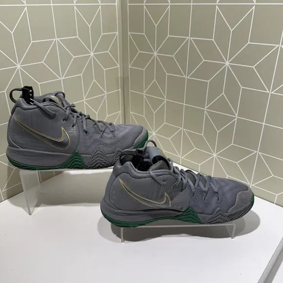 Nike Kyrie 4 City Guardians Celtics Green Gray Mens Sz 7 M Shoes