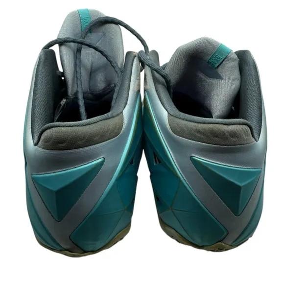 Nike LEBRON 11 XI Gamma Blue 616175-401 Size 13 Men's Basketball Shoes Rare