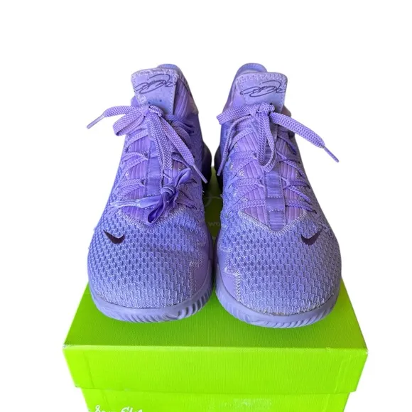 Nike LeBron 16 Low Atomic Purple Basketball Shoes 2019 Men’s Size 9 CI2668-500