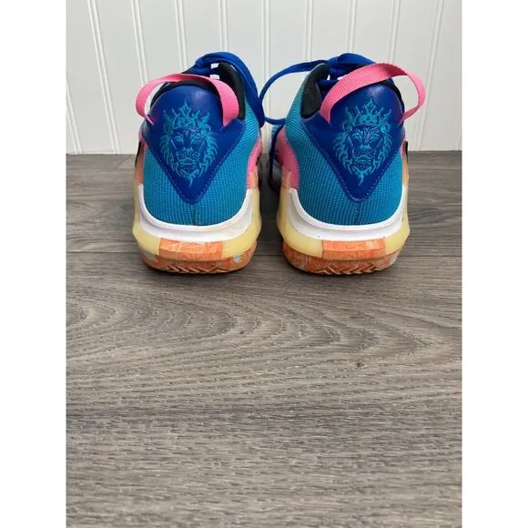 Nike LeBron Witness VII 7 Royal Pink Black Rare Men’s Size 10 Shoes DM1123 400