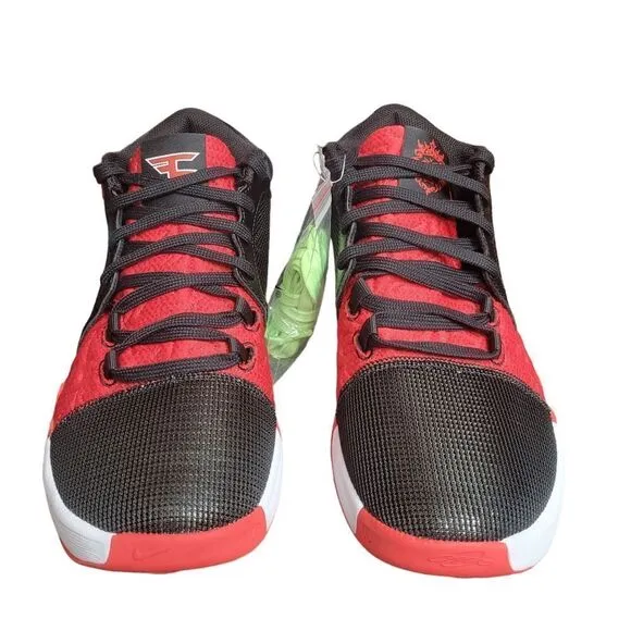 Nike Lebron Witness VIII x Faze Mens Basketball Shoes Black/Red FV0400 001 NEW