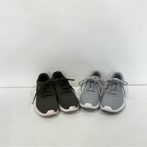 Nike Lot of Two Pair Shoes Green And Gray Sneakers Size 8 Men's