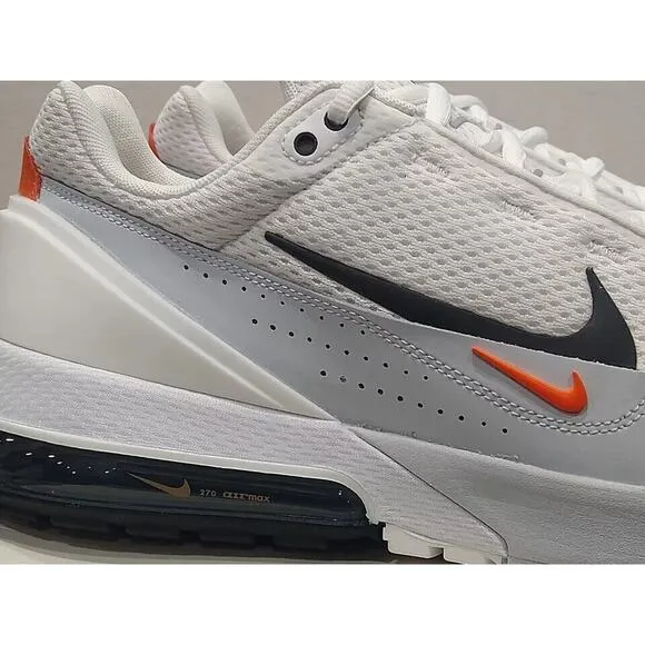 🔥Nike Men's Air Max Pulse Sneakers Shoes DR0453 100 White Orange Black Size 12