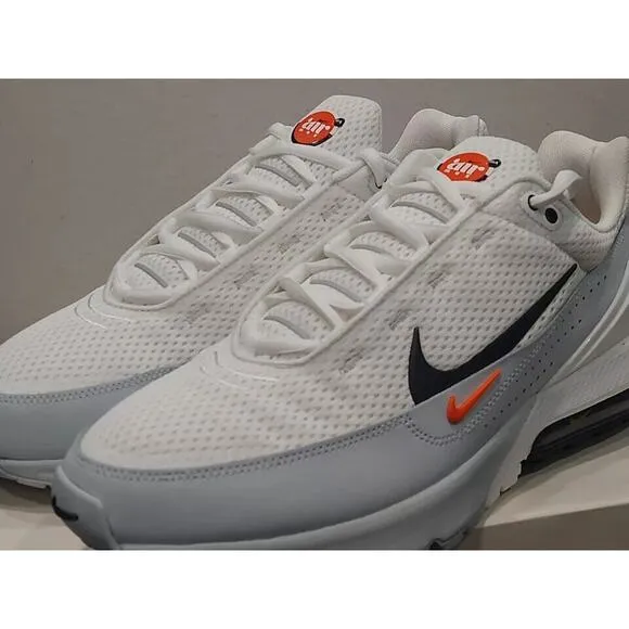🔥Nike Men's Air Max Pulse Sneakers Shoes DR0453 100 White Orange Black Size 12