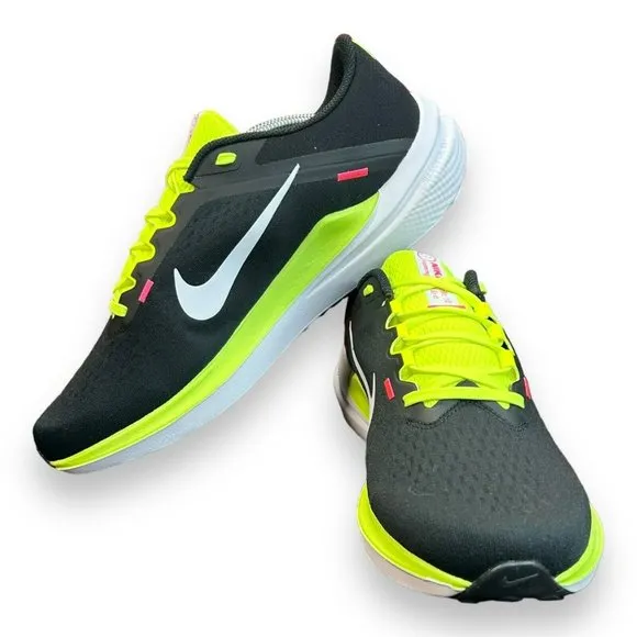Nike Men's Air Winflo 10 XCC Running shoes FN6825 010 size 11.5 Black White Pink