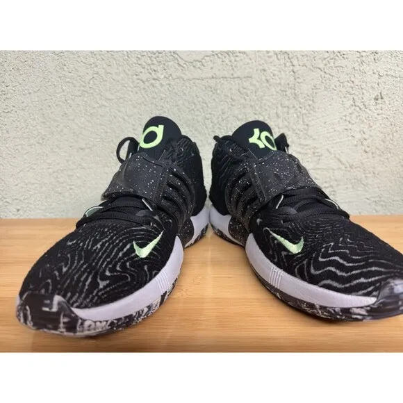 Nike Mens KD 14s Black Lime Glow CW3935-005 Size 12