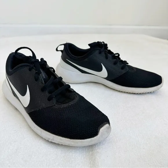 Nike Men’s Roshe G Next Nature Black White Golf Shoes Sneakers, size 10.5