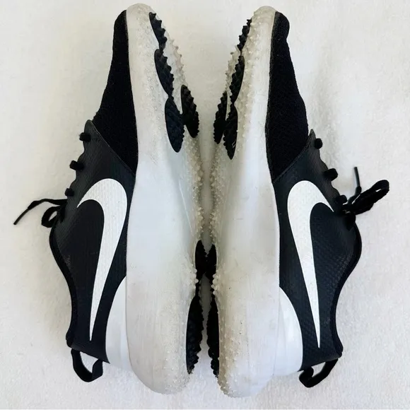 Nike Men’s Roshe G Next Nature Black White Golf Shoes Sneakers, size 10.5
