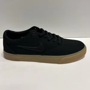 Nike Men’s SB Charge Low Canvas Sneakers Black, Size 11 M