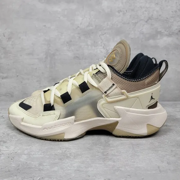 Nike Mens Size 10 Air Jordan Why Not .5 Coconut Milk Khaki Beige Shoes DC3637102