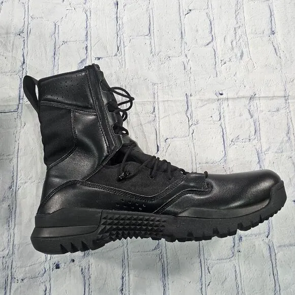 Nike MENS SIZE 14 SFB Field 2 8&quot; Military Combat Hiking Boots Black AO7507-001