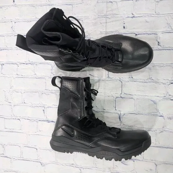 Nike MENS SIZE 14 SFB Field 2 8&quot; Military Combat Hiking Boots Black AO7507-001
