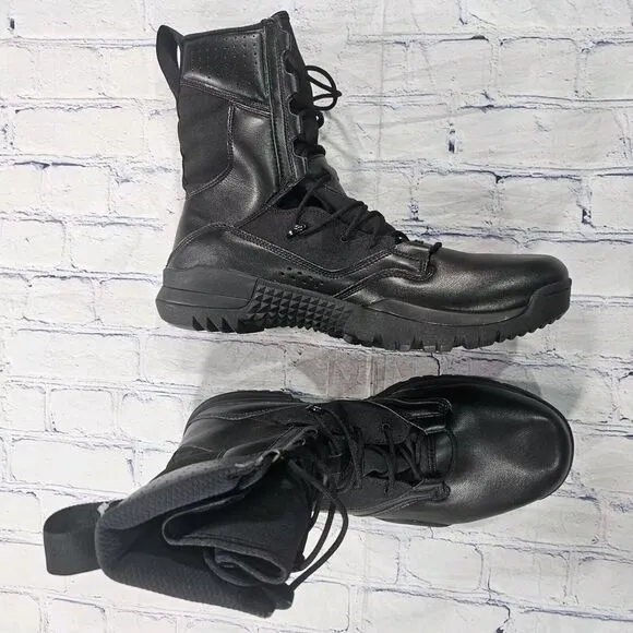 Nike MENS SIZE 14 SFB Field 2 8&quot; Military Combat Hiking Boots Black AO7507-001