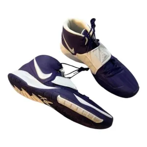 Nike Mens KYRIE 6 TB PROMO Purple White Basketball Shoes Size 18 Sneakers
