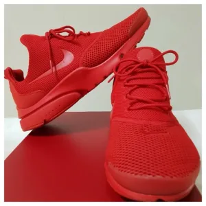 Nike Presto Fly Shoes Red Running Shoes 913966-600 size 4 Y woman’s size 5.5