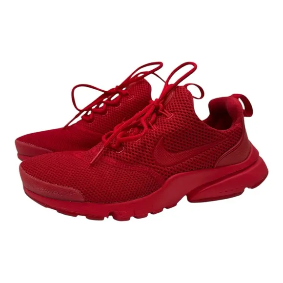 Nike Presto Fly Shoes Red Running Shoes 913966-600 size 4 Y woman’s size 5.5