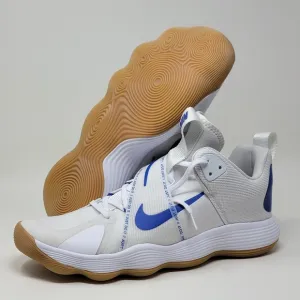 Nike React Hyperset White Game Royal Gum Buttons CI2955 140 Men's Size 14 New