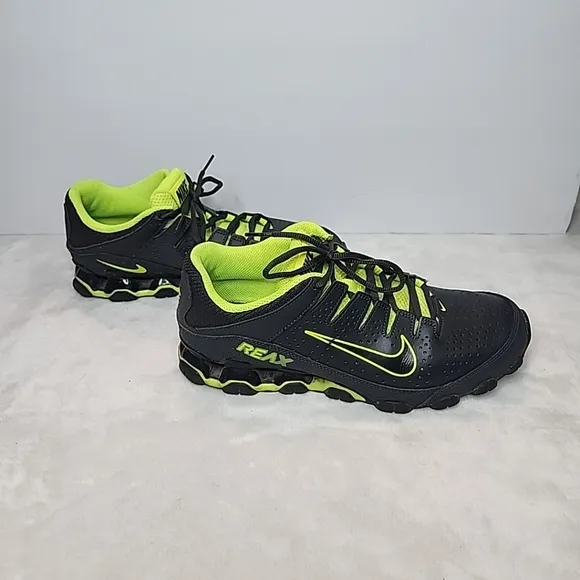 Nike Reax 8 TR Training Shoes Men's 8 Anthracite Black-Volt 616272-036