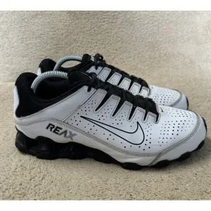 Nike Reax TR White Black Running Shoes Sneakers (616272-101)Men’s Size 9.5