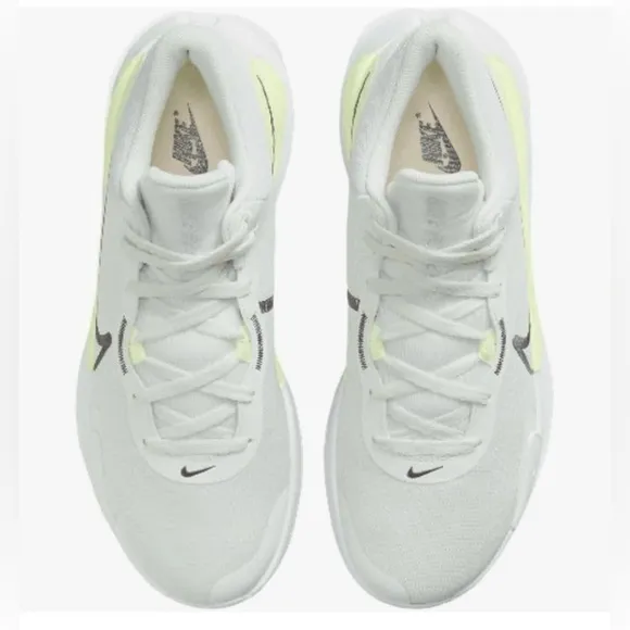 Nike Renew Elevate 3 Basketball Shoes Sneakers 11 In White Barely Green Sports