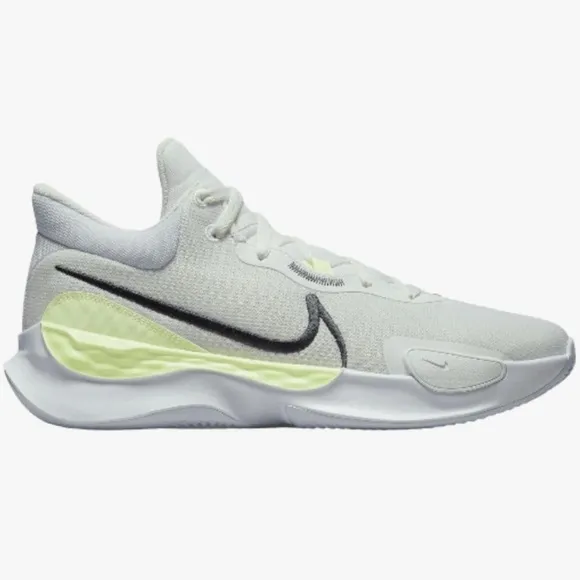 Nike Renew Elevate 3 Basketball Shoes Sneakers 11 In White Barely Green Sports