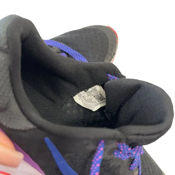 Nike Renew Run Athletic Shoes Black/Red/Purple Size 7.5 Womens Running Sneakers