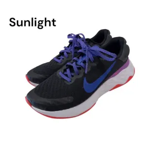 Nike Renew Run Athletic Shoes Black/Red/Purple Size 7.5 Womens Running Sneakers