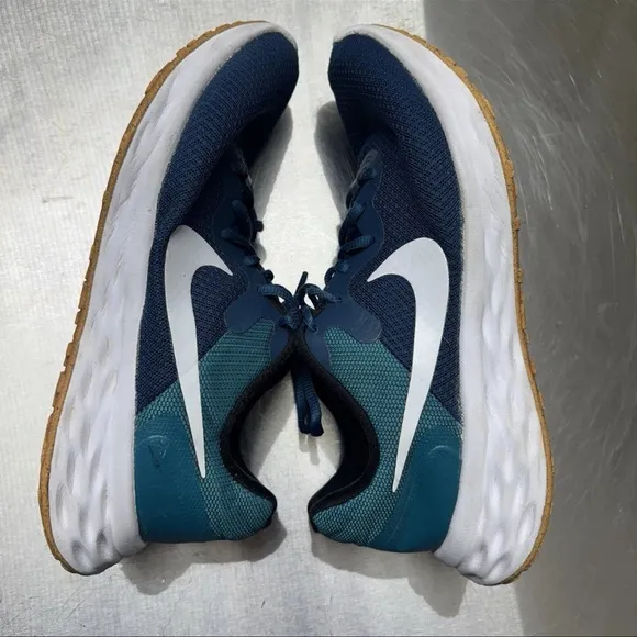 Nike Revolution 6 Next Nature Men's 8.5 Blue Running Shoes